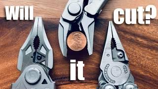 Cutting Pennies with Leatherman to find the best