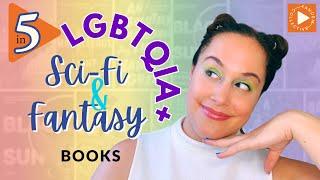 QUEER FANTASY & SCI-FI Book Recommendations!! ️‍ | 5 in 5