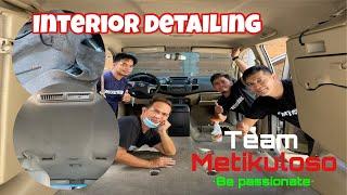 Interior detailing TOYOTA Fortuner | gawang metikuloso yan e | carpet,headlining,seat,trims