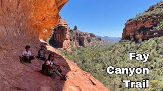 Hiking with kids | FAY CANYON TRAIL, SEDONA