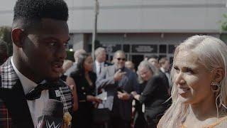 WWE Superstars and Cathy Kelley join celebrities and athletes on the 2018 ESPYS red carpet