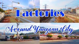 Factories in Yangsan Citywalking tour II South Korea Dec. 2021