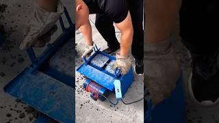 Portable Brick Maker - Good Tools and Machinery Make Work Easy