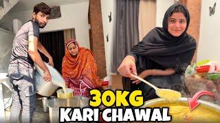 YOUTUBE'S first payment spent in a right way ||kari Chawal bana ka Distribute ki