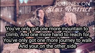 Elms District - Journey On (lyric video)