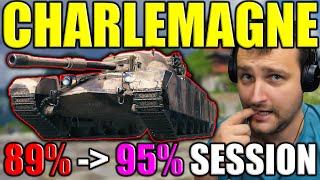 Charlemagne: From 89% to 95% MoE in ONE Session!