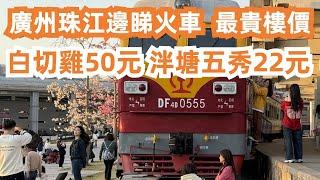 廣州美食旅遊攻略最新推薦！珠江邊日落睇火車！白切雞50元！乾炒牛河20元！平靚正本地人粵菜餐廳！泮塘五秀22元！老城街市買菜買餃子！荔灣區最貴樓價！Canton Food Tour｜GuangZhou