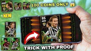 FIRST TRY EPIC  100 COIN TRICK TO GET NEDVED,ALBERTINI & DAVIDS  ITALIAN PACK #shorts #freeepic