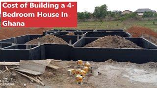 Building in Ghana | Cost of Building a 4-Bedroom house in Ghana | Ep-1 #buildingingghana #cost,