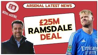 Arsenal latest news: £25m Ramsdale deal | Garcia move | Vieira confirmed | White’s England absence