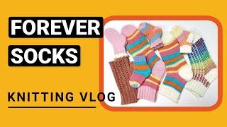 Knitting Vlog. Talking about socks. Showing my work. Sharing some ideas and life hacks.