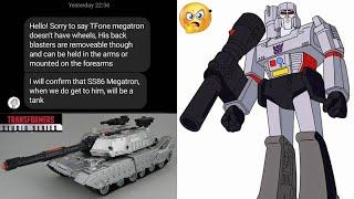 2025 Transformers Studio Series '86 MEGATRON WILL BE A TANK CONFIRMERD?? Should NOT Be In SS'86!!!!