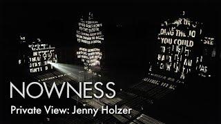 Private View: Jenny Holzer at Blenheim Palace