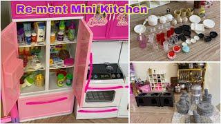 Miniature Kitchen Tour | Mini Real Kitchen Setup | Re-ment Tiny Kitchen ​⁠| @Mchefcooking