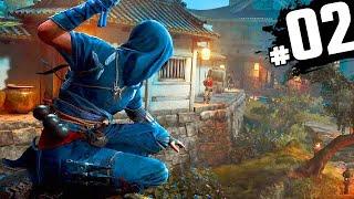 Assassins Creed Shadows Gameplay Deutsch - Open World Stealth Combat