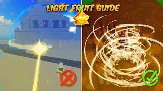 *IT SHOULDN'T BE IN GAME* Light Fruits Tips and Tricks Blox Fruits!