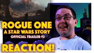 REACTION! Rogue One: A Star Wars Story Official Trailer #2 - Darth Vader