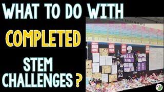 What to Do with Completed STEM Challenge Designs