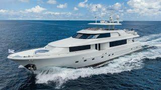 Touring a $9,000,000 American Built SuperYacht | Westport 112