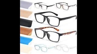 Gaoye 6 Pack Anti UV Glare Blue Light Blocking Reading Glasses