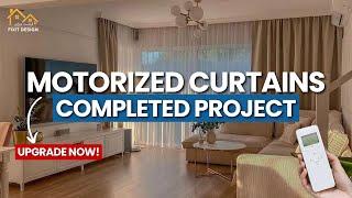 Fixit Design Builds AMAZING Motorized Curtains From Scratch!