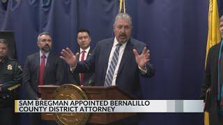 Sam Bregman addresses appointment as new Bernalillo County District Attorney - 5:30