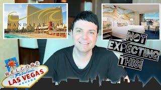 My SHOCKING Stay at Mandalay Bay Las Vegas | Resort King Strip View Room Tour & Review