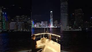 Victoria Harbour: Night Yacht