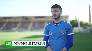 Fiul lui Lobonț e fotbalist și își dorește ca într-o zi să fie antrenat de tatăl său