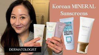 Dermatologist Favorite Korean Mineral Sunscreens | Dr. Jenny Liu