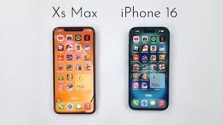 iPhone 16 vs iPhone XS Max - SPEED TEST!