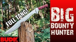 Tomahawk Big Bounty Hunter Full Tang Machete With Sheath