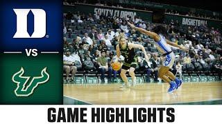 Duke vs. South Florida Game Highlights | 2024-25 ACC Women's Basketball