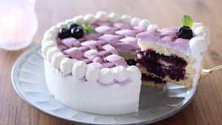 Blueberry cake[Sub/CC]｜HidaMari Cooking