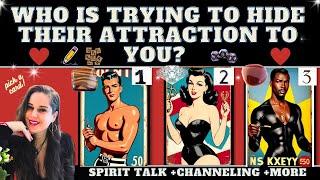 WHO IS YOUR SECRET ADMIRER? WHO IS HIDING THEIR ATTRACTION FOR YOU? TAROT PICK A CARD (+Spirit Talk)