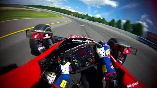 VISOR CAM: Graham Rahal at Pocono Raceway