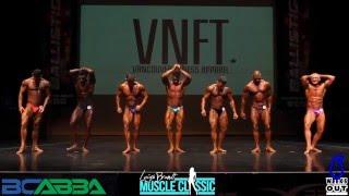 2016 BCABBA Leigh Brandt Muscle Classic - Middle Weight Men's Bodybuilding Pre Judging