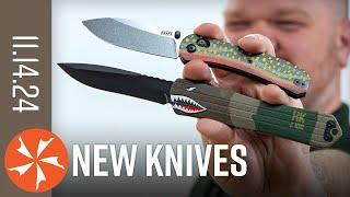 No More Boring Handles! New Knives November 14th, 2024 at KnifeCenter