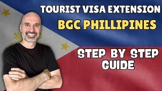 SUPER EASY Step by Step Guide to Extend Your Tourist Visa in BGC Philippines 