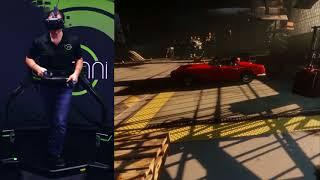 Ready Player One - Aech's Garage with Virtuix Omni