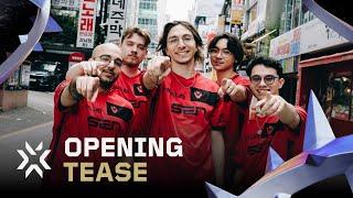 Be A Part Of History! // VALORANT Champions Seoul 2024 Day One Opening Film