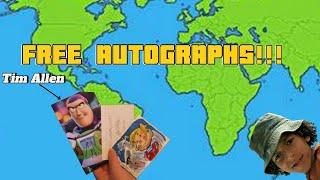 How many FREE CELEBRITY AUTOGRAPHS can you get in 1 week (with guide)