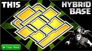 Best TH15 Base Layout : Strong Defense and Resource Protection! TH15 Base - Clash of Clans #1279