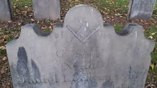 Masonic Gravestone at St. Oswald's Church, Winwick, Cheshire