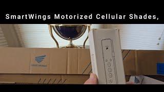 SmartWings Motorized Cellular Shades, solar works with Alexa (EPISODE 4893) Amazon  Unboxing Video