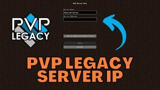 Minecraft PvP Legacy Server IP Address