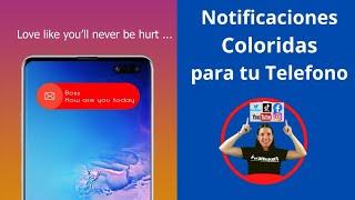 Óvalos Coloridos de Mensajes para tu Teléfono