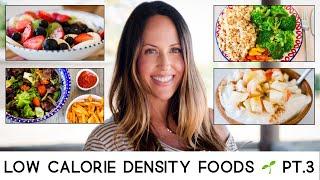 LOW CALORIE DENSITY FOODS // What I Eat in a Day  Part 3