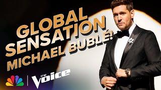 Michael Bublé Surprises the Coaches at Every Turn | The Voice | NBC