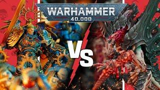 Ultramarines vs Tyranids | Warhammer 40k Battle Report